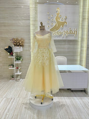 Elegant dress suitable for galas, parties, or special events.